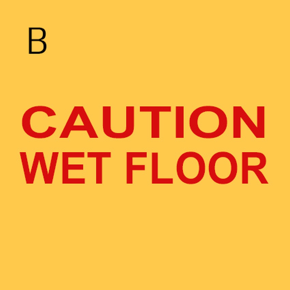 Cartello Pavimento Bagnato Autoportante - Doppia Lingua IT/EN, Pratico E Visibile - Foto 8